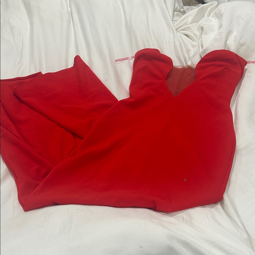 Nookie Red Strapless Dress